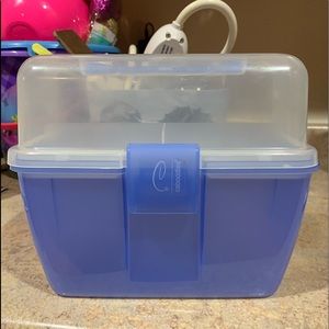 Blue caboodles box